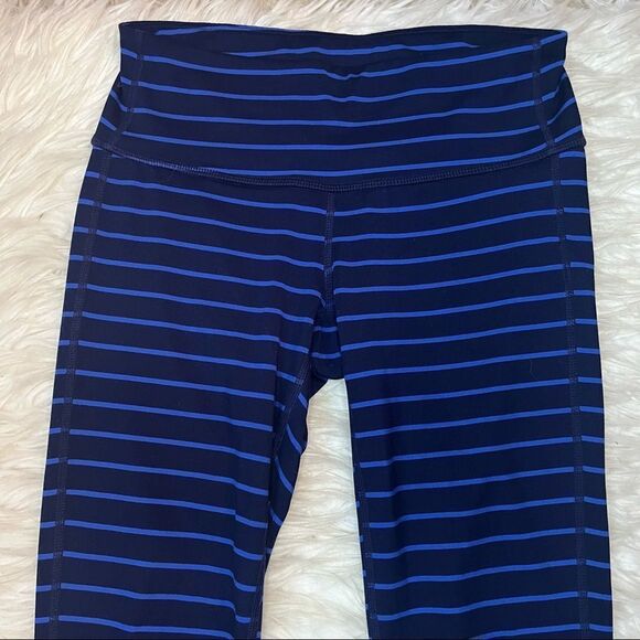 Athleta Chaturanga Admiral Stripe 7/8 Legging - Picture 5 of 10
